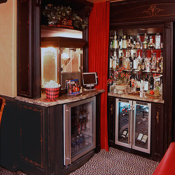Eclectic Home Bar