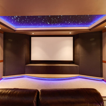 Night Sky - Home Theater Room
