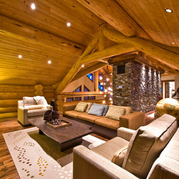 Okanagan Log Home