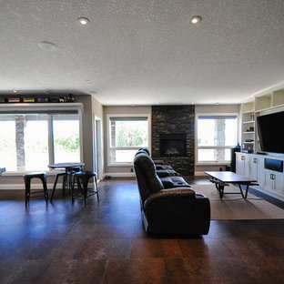 Okotoks Acreage Family Media Room
