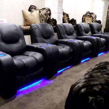 Parade of Homes Lubbock Home Theater Seating