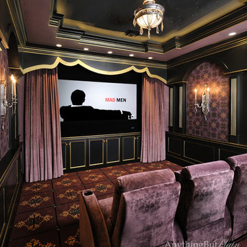 Plush Theater Room