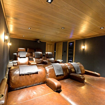 Private Theater, Home Gym Remodel - Ketchum ID