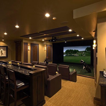 Recent Home Golf Simulator Projects