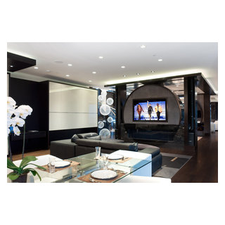 Recent Work - Contemporary - Home Theater - Vancouver - by blurrdMEDIA ...