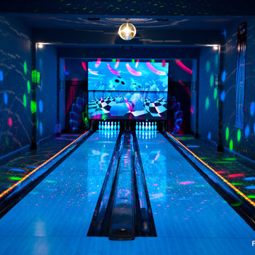 Residential Bowling Alley Lanes for Philadelphia Phillies Baseball Player's Home