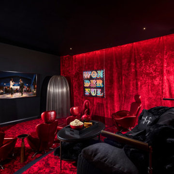Sarasota Vue Penthouse Build-Out Home Theater