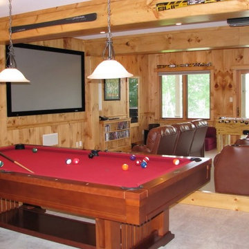 Ski House Game Room and Theater