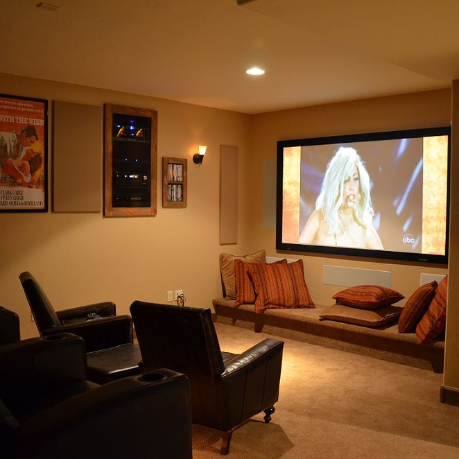 Small Media Room Photos & Ideas Houzz