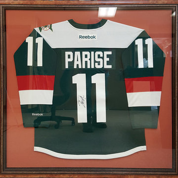sports jersey picture framing