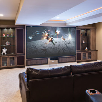 Star Wars Themed Theater Room