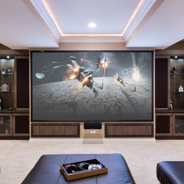 Star Wars Themed Theater Room