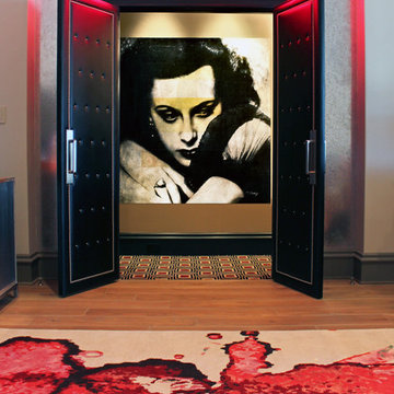 Tanglewood Townhome Theatre entry