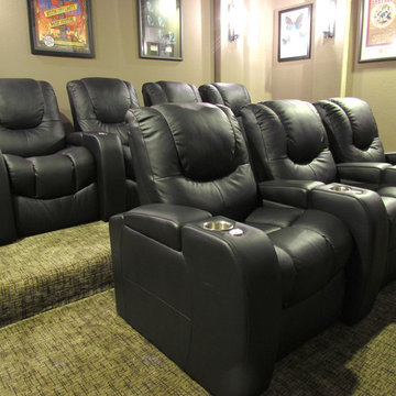 Theater Seating in Frisco, TX Featuring Palliser Equalizer