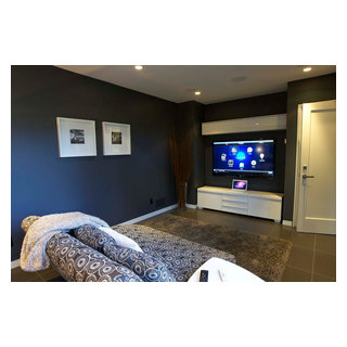 Theatre Room - Modern - Home Theater - Vancouver - by My House Design ...