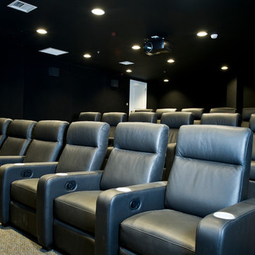 Ultimate Doomsday Bunker Theater Rm Underground