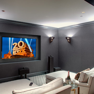 Upper East Side Media Room
