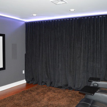 When going to the movies at home, come to this cozy room!
