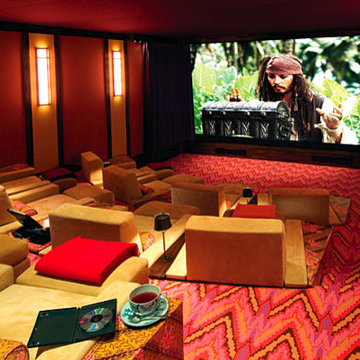 Wild Colorful & Comfortable Theater