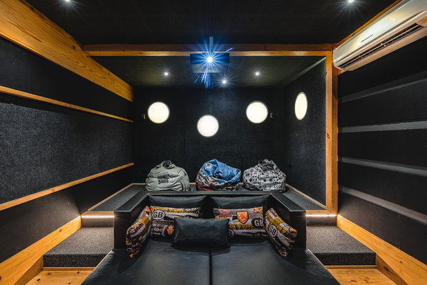 Asian Home Theater by Design Box
