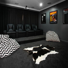Small Home Theatre Movie Media Room