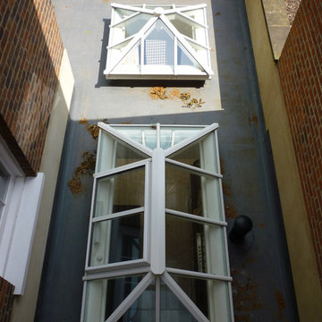 2 of 3 roof lanterns installed on this 'wrap around extension' in London