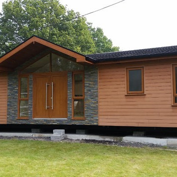 55x22ft Timber Frame Modular Home