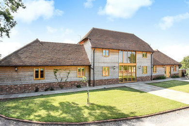 This is an example of a traditional house exterior in Sussex.