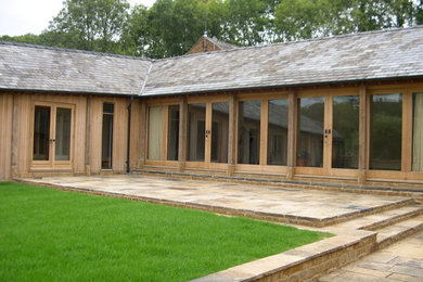 This is an example of a farmhouse house exterior in West Midlands.