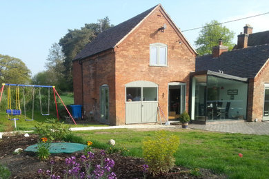 Inspiration for a medium sized traditional two floor detached house in West Midlands.