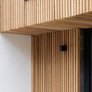 Beautifully detailed timber cladding