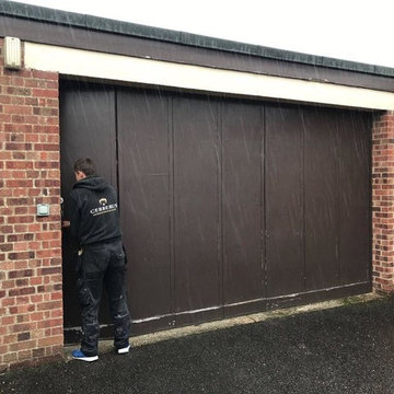 Bespoke Traditional Side Sliding Garage Door