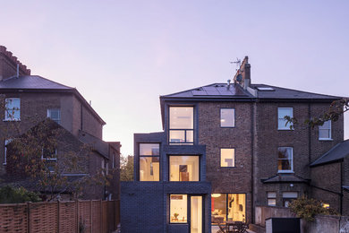 Inspiration for a modern house exterior in London.