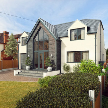 Bungalow to house conversion in Essex