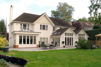 This is an example of a house exterior in Hampshire.