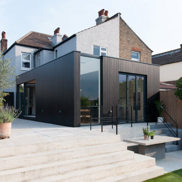 Charcoal House - Blackened Timber Extension