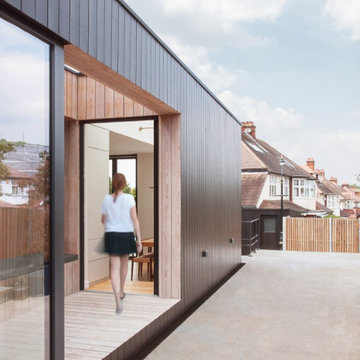 Charcoal House - Blackened Timber Extension