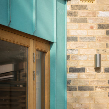 Cladding Detail, Copper House