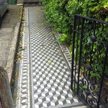 Client wanted to copy this original victorian path