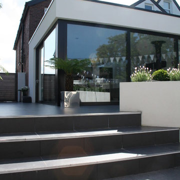 Contemporary Extension and Garden Project in Renovation Area