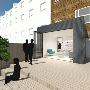 Contemporary extension, East London