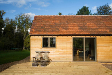 Photo of a farmhouse house exterior in Berkshire.