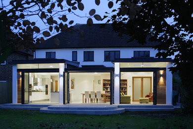 Ispirazione per la facciata di una casa contemporanea
