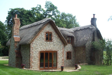 This is an example of a rustic house exterior in Berkshire.