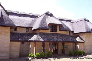 Traditional house exterior in Cambridgeshire.