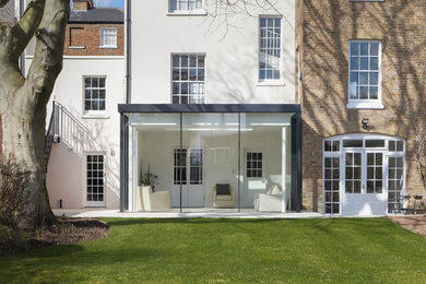 Photo of a modern house exterior in London.