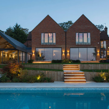 Dramatic Pitched Roof Extension