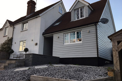 Farmhouse house exterior in Sussex.
