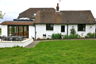 This is an example of a modern house exterior in Sussex.