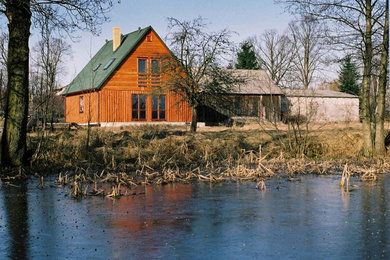 Nordisk inredning av ett hus